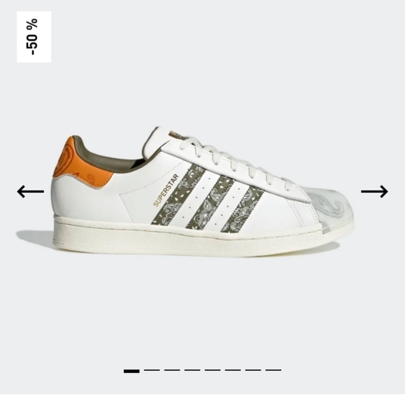 Adidas Superstar Paisley Edition - Picture 2 of 8